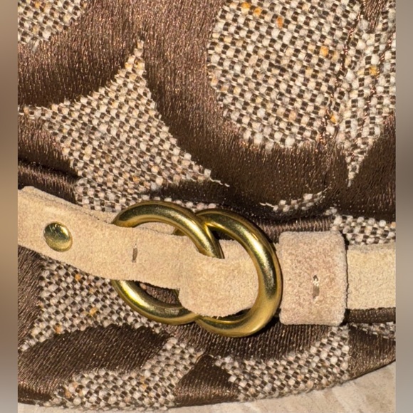 Coach Vintage Signature Karee Cap in Brown/Tan size Small - Picture 16 of 16